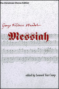 Messiah SATB Choral Score cover